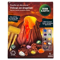 BBC Earth Dig & Discover Erupting Volcano