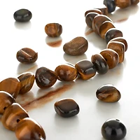 Yellow Tiger Eye Potato Beads by Bead Landing™
