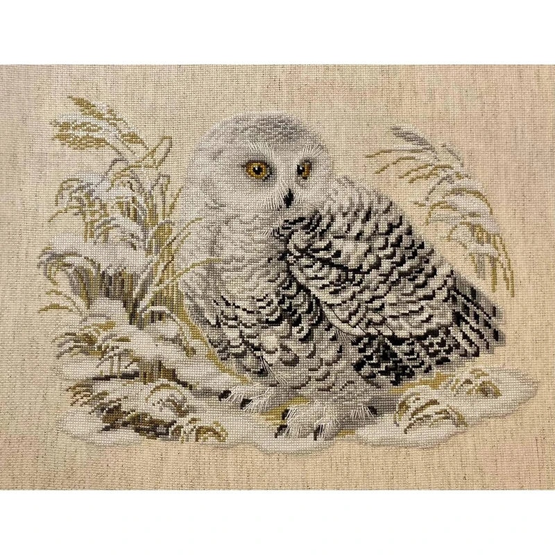 RIOLIS White Owl Counted Cross-Stitch Kit