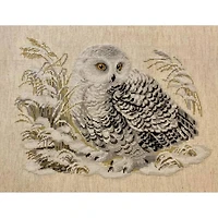 RIOLIS White Owl Counted Cross-Stitch Kit