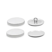 Dritz® Nickel Craft Cover Button Kit