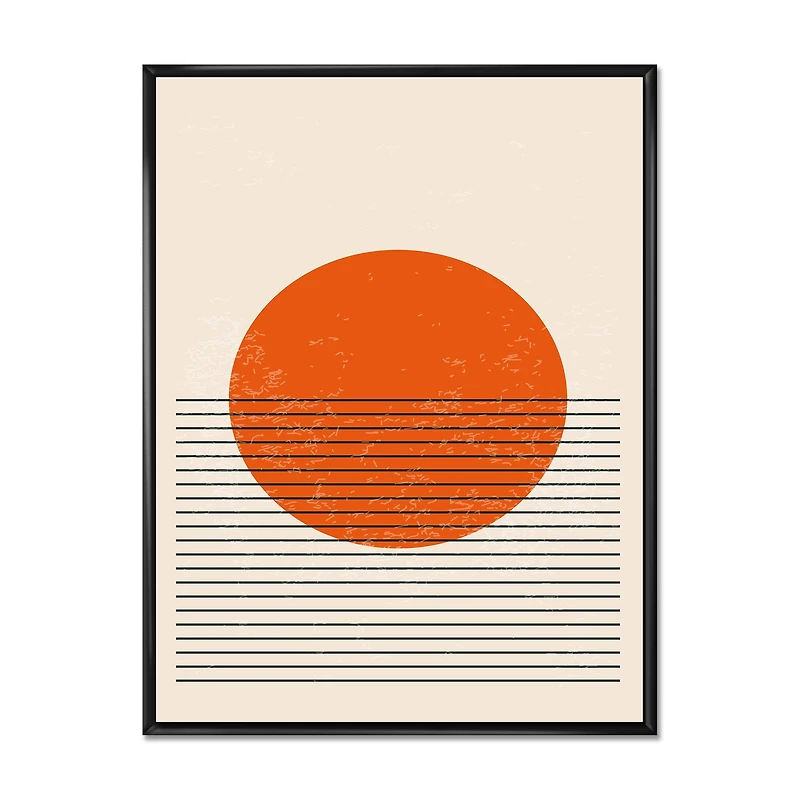 Designart - Minimal Geometric Compostions Of Elementary Forms XIII