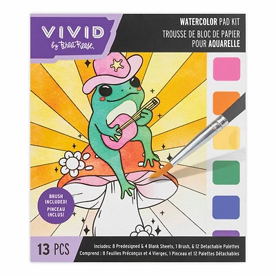 VIVID by Brea Reese® Western Watercolor Pad Kit