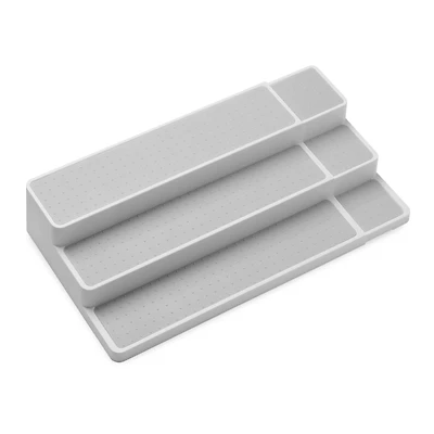 madesmart® White & Gray Expandable Craft Shelf