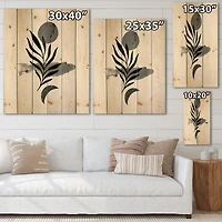 Designart - Abstract Tropical Leaf II