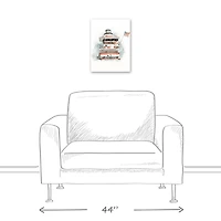 Life Guard Station 12" x 16" Canvas Wall Art