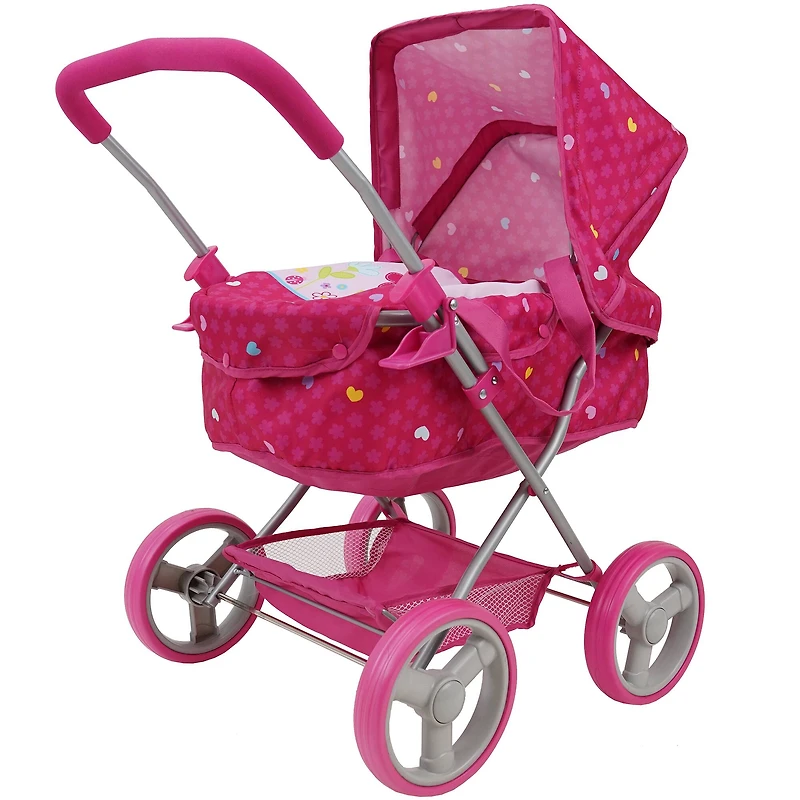 509 Crew Garden Doll Pram with Large Canopy
