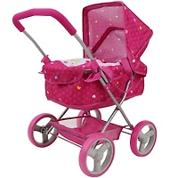509 Crew Garden Doll Pram with Large Canopy