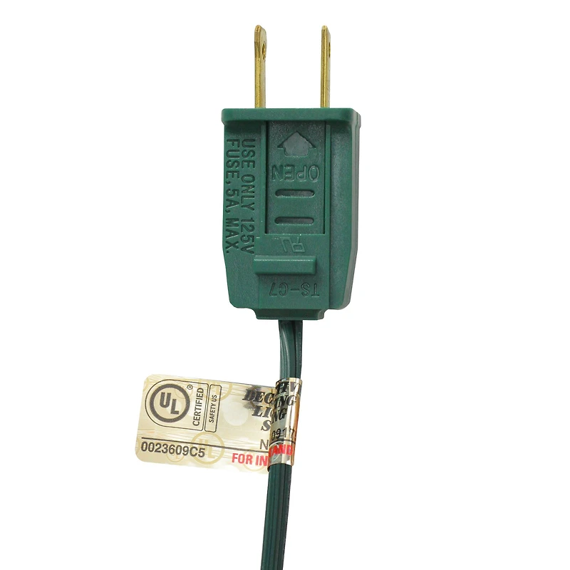 25ct. C9 Christmas String Lights with Green Wire