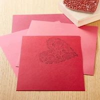 Red 6" x 6.5" Cardstock Paper by Recollections™, 100 Sheets