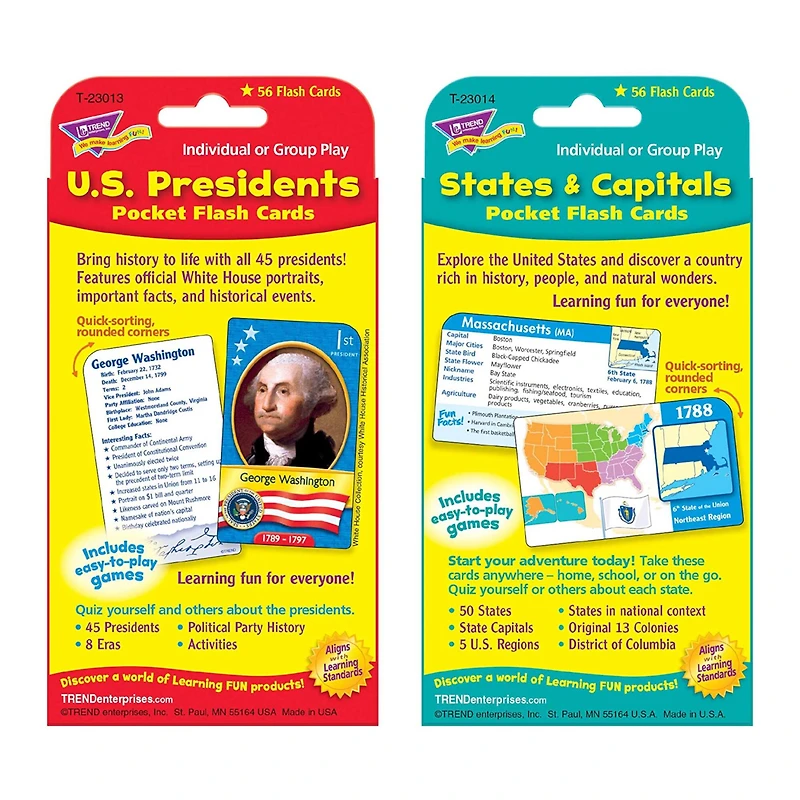 Trend Enterprises® U.S. Social Studies Bundle