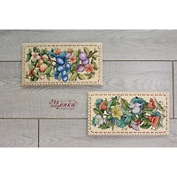 MP Studia Garden Bindweed Cross Stitch On Wood Kit