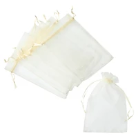 15 Packs: 12 ct. (180 total) Large Ivory Organza Favor Bags by Celebrate It™ Occasions™