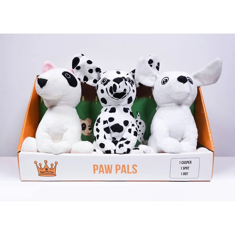 Royal Pet Toys Paw Pals Plush Squeaker Dog Toy Set