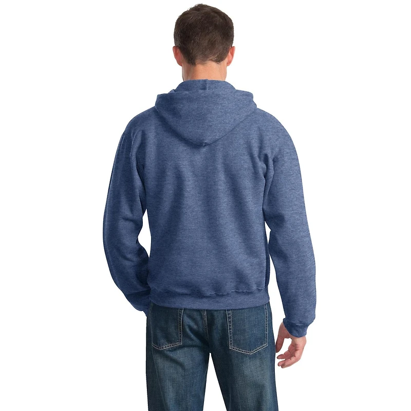 JERZEES® NuBlend Pullover Hooded Heathered Sweatshirt