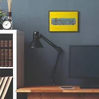 Stupell Industries Centre Pompidou Wall Art in Black Frame