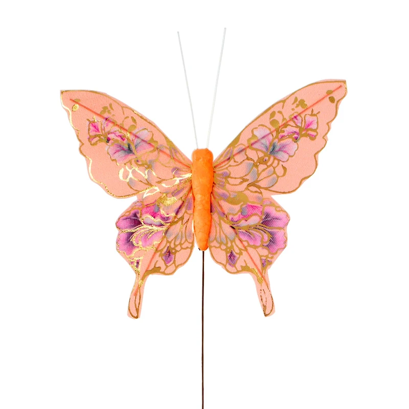 Decorative Fabric Butterfly Accents