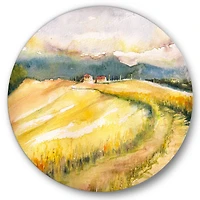 Designart - Golden Fields of Tuscany Italy