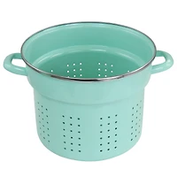 Martha Stewart 8qt. Aqua Dual Stock Pot & Steamer Set
