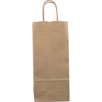 JAM Paper Kraft Paper Wine Gift Bag, 100ct.