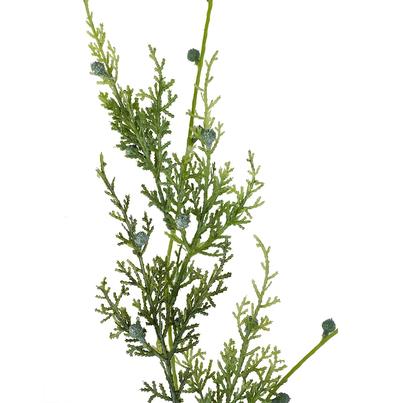 Green Artificial Cypress Hanging Spray