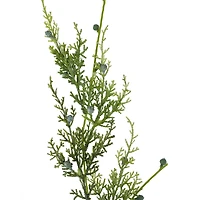 Green Artificial Cypress Hanging Spray