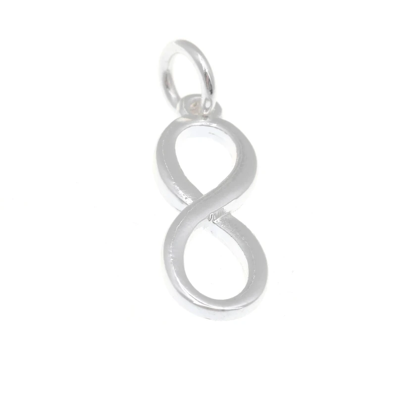 Silver Plated Infinity Charm by Bead Landing™