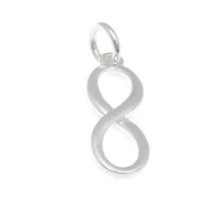 Silver Plated Infinity Charm by Bead Landing™