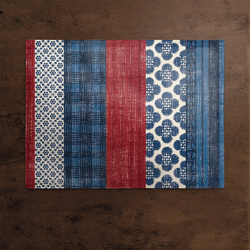Designs Direct Patriotic Patchwork Cotton Twill Placemat