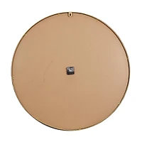 Black Speedometer Style Round Metal Wall Clock