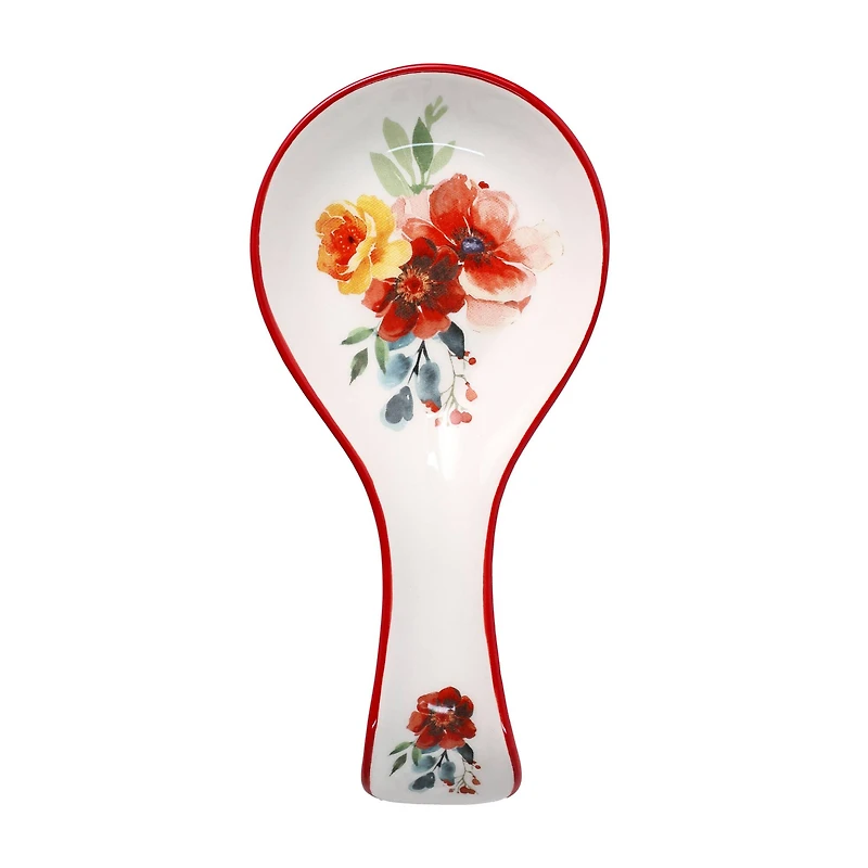 9.5" Fall Floral Spoon Rest by Ashland®