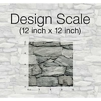 RoomMates Stone Peel & Stick Wallpaper