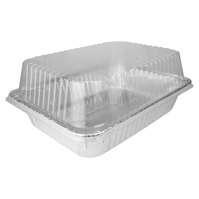 Silver Lining by Durable Packaging Giant Lasagna Pans with Lids, 2ct.