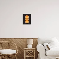 Stupell Industries Hear See Speak No Evil Pumpkins Framed Giclee Art