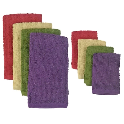 DII® Assorted Urban Bar Mop Dishtowel & Dishcloth Set