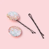We R Memory Keepers® Button Press™ Bobby Pin Backers Kit, Makes 5