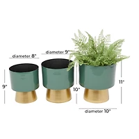Modern Planter, Set of 3" 11", 10