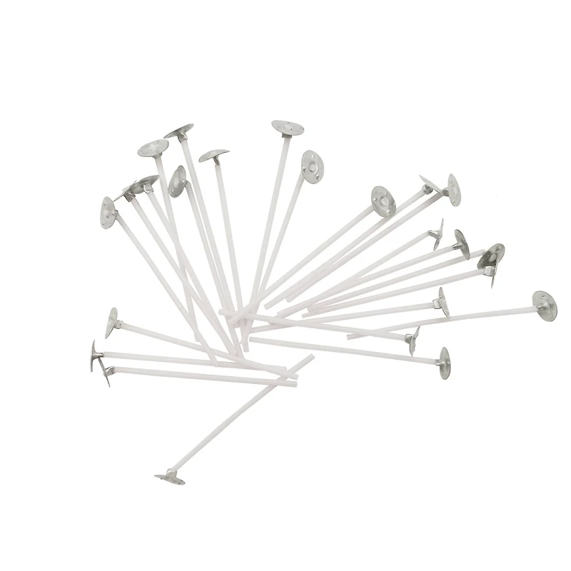 Pre-Waxed Candle Wicks & Clips by Make Market®