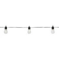 12ct. Warm White LED Shatterproof Edison Bulb String Lights by Ashland®