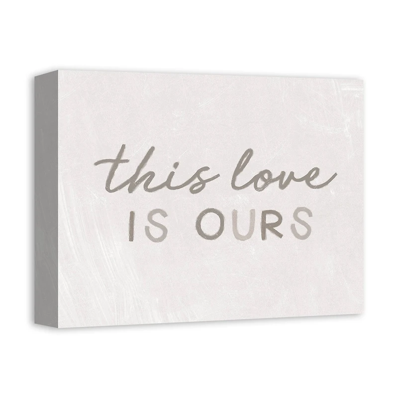 This Love Is Ours 14" x 11" Canvas Wall Art