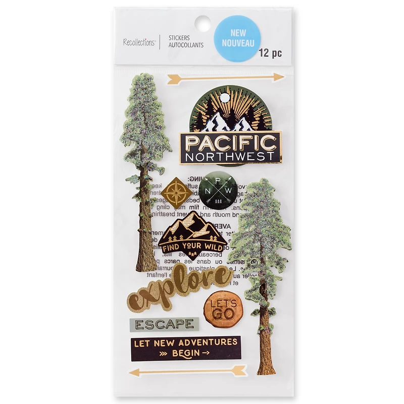 Pacific Northwest Stickers by Recollections™