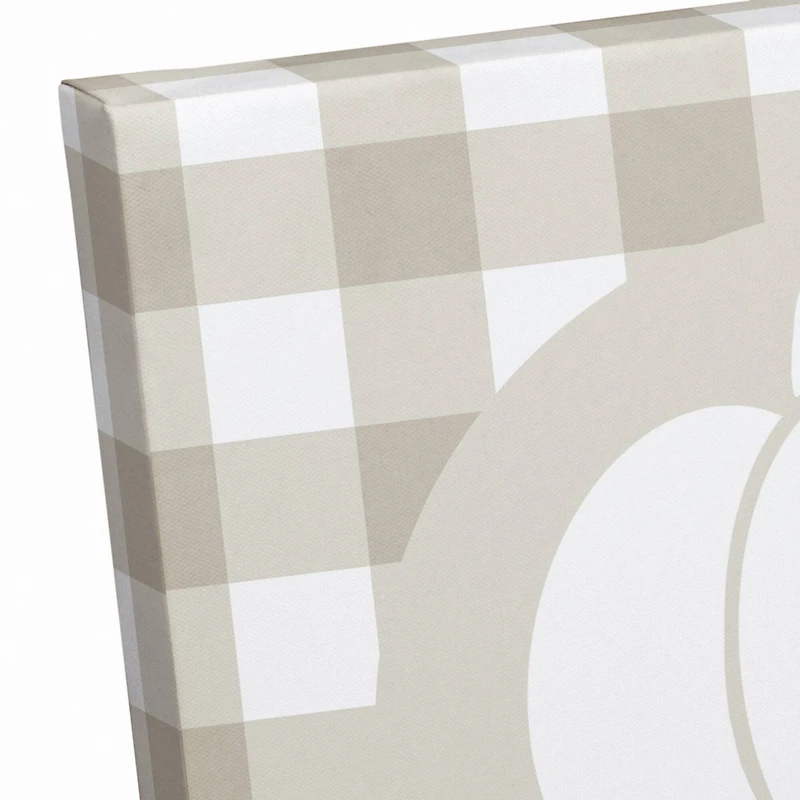 Hello Pumpkin Canvas Wall Art