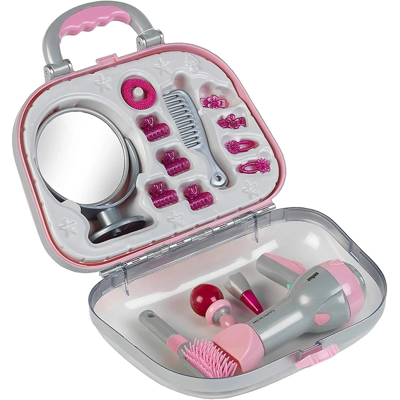 Theo Klein Braun Mega Hairstyling Case Toy Beauty Set