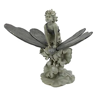 Design Toscano 18.5" A Fairy's Wondrous Butterfly Ride Statue