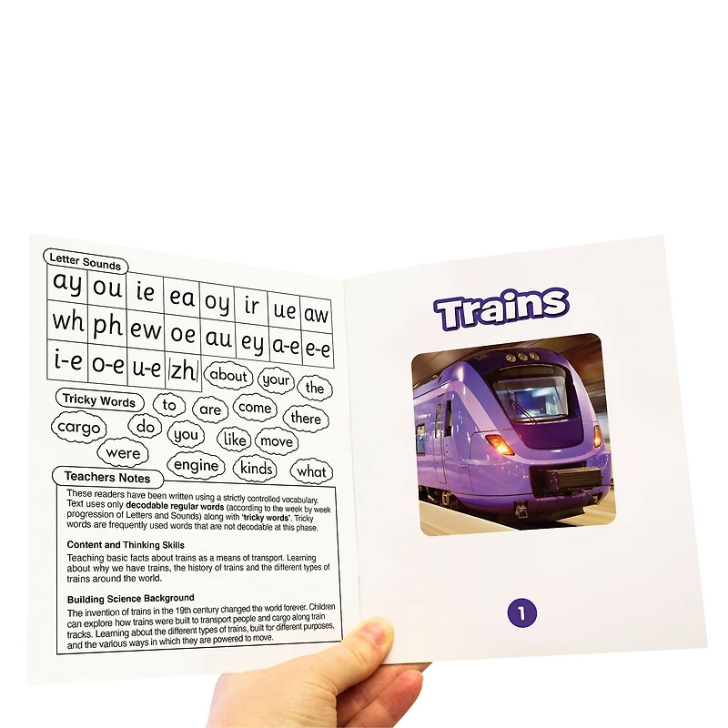 Junior Learning® Science Decodables Phase 5 Non-Fiction Educational Learning Set