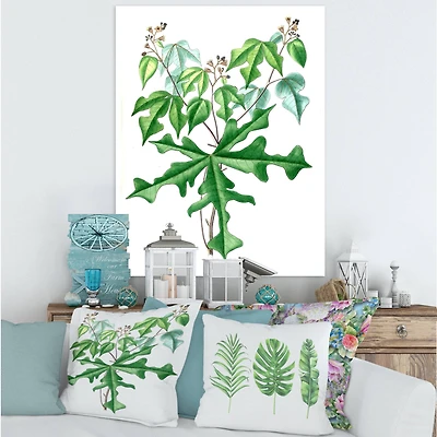 Designart - Vintage Drawing of Wild Plants
