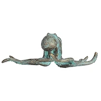 Hello Honey® 12.5" Teal Verdigris Octopus Tabletop Décor