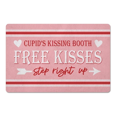 Cupid Kissing Booth Floor Mat