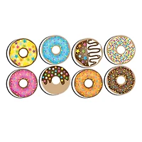 Ashley Productions DonutFetti® Non-Magnetic Mini Whiteboard Erasers, 2 Packs of 8