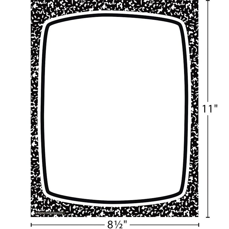 Teacher Created Resources® Cool for School Computer Paper, 3 Packs of 150